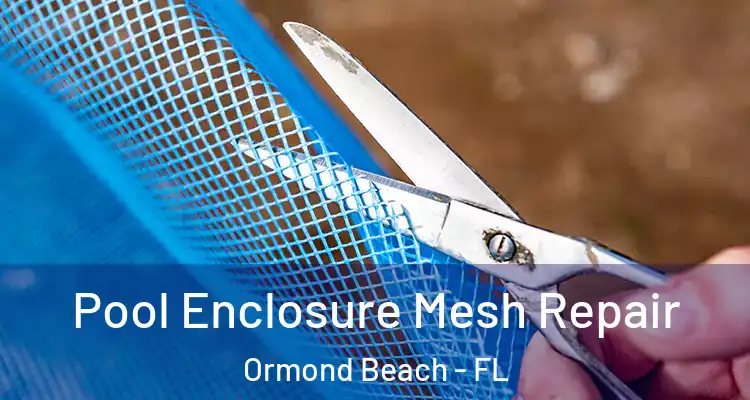  Pool Enclosure Mesh Repair Ormond Beach - FL